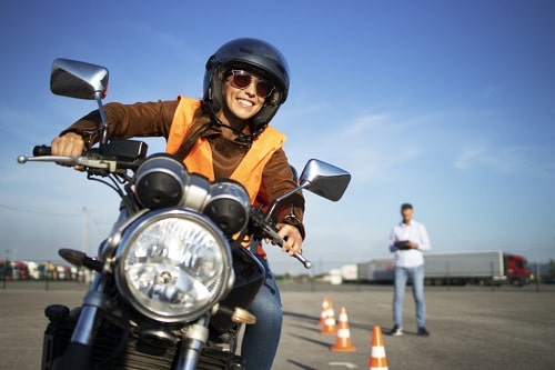 Leçon de motocycle