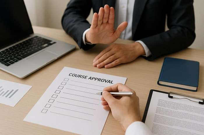 Comment éviter les blocages lors de la validation des cours SARI